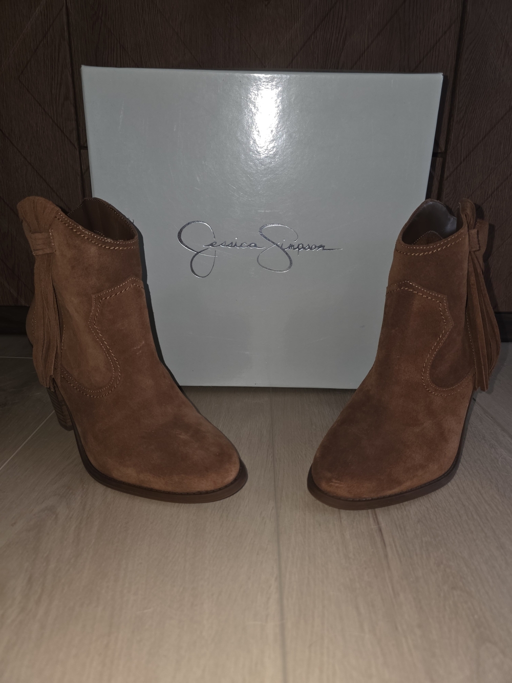 Jessica Simpson Western Clover Bootie - 10M